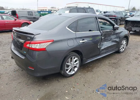 2013 Nissan Sentra Sr из США, поврежденный, VIN 3N1AB7AP4DL639058